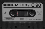 Compact Cassette Uher 90 Type II Chrome 1980 Germany