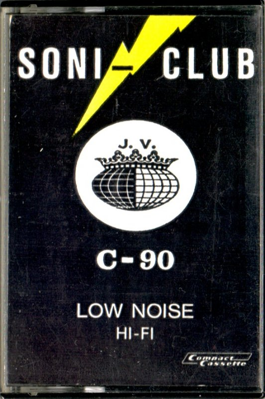 Compact Cassette Soni - Club 90 Type I Normal 1975 Germany
