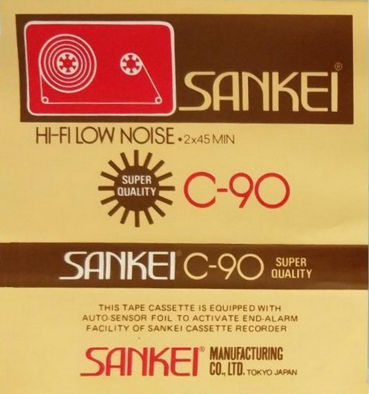 Compact Cassette: Unknown Sankei -  90