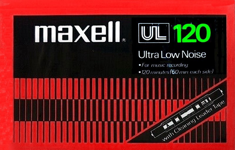 Compact Cassette Maxell UL 120 Type I Normal 1978 Japan