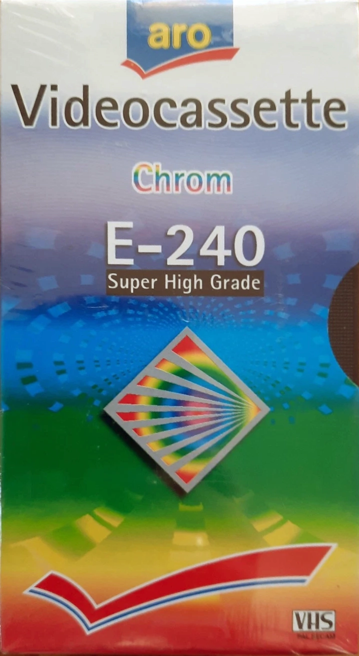 VHS, Video Home System ARO 240 Type II Chrome Europe