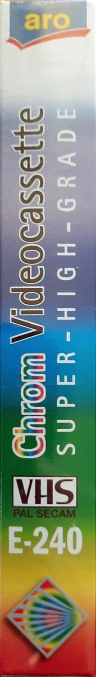VHS, Video Home System ARO 240 Type II Chrome Europe