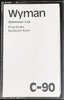 Compact Cassette Wyman 90 Type I Normal UK