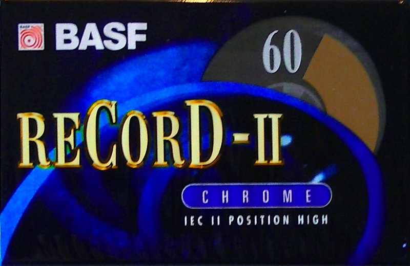 Compact Cassette BASF Record II 60 Type II Chrome 1997 Europe