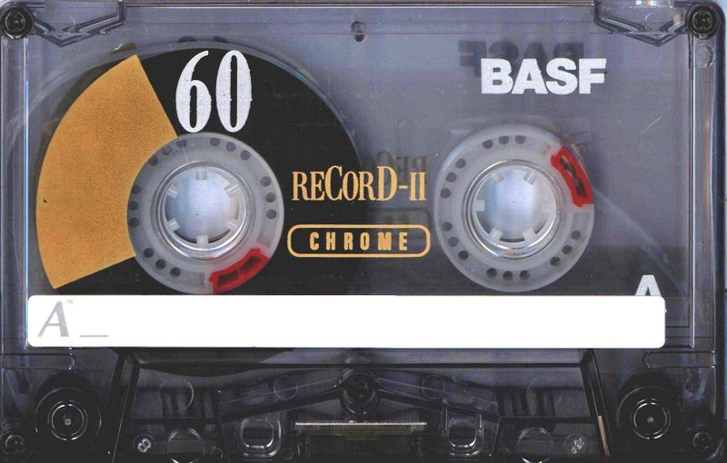 Compact Cassette BASF Record II 60 Type II Chrome 1997 Europe