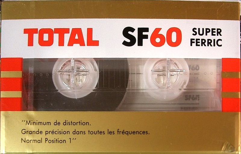 Compact Cassette Total 60 Type I Normal France
