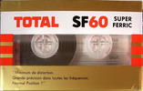 Compact Cassette Total 60 Type I Normal France