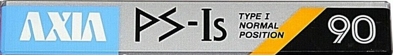 Compact Cassette AXIA PS-Is 90 Type I Normal 1987 Japan