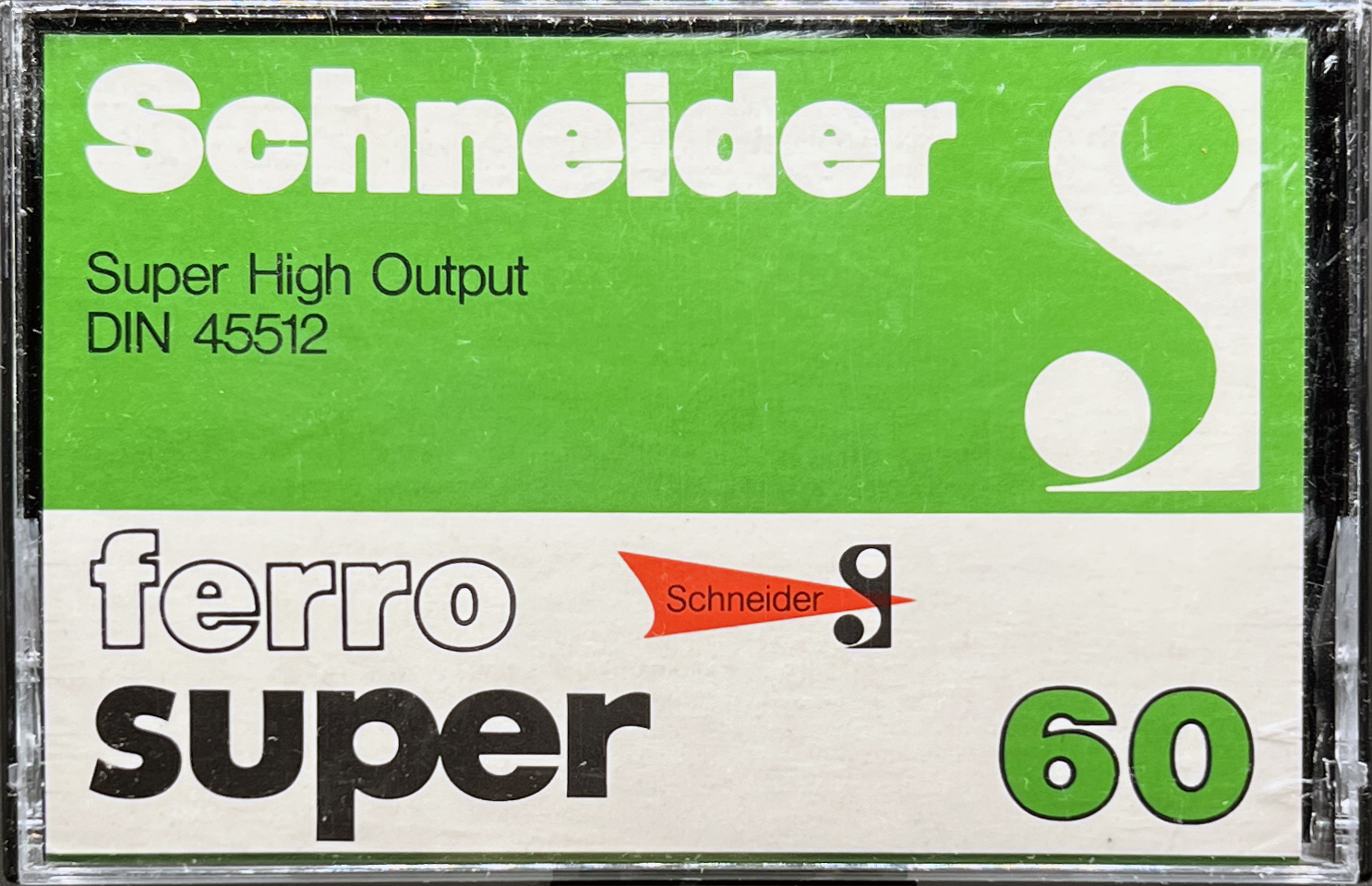Compact Cassette Schneider 60 Type I Normal 1983 Europe