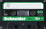 Compact Cassette Schneider 60 Type I Normal 1983 Europe
