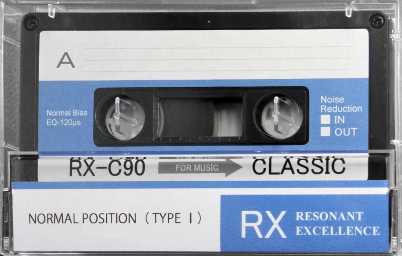 Compact Cassette Classic RX / Sky Blue 90 Type I Normal 2021 Worldwide