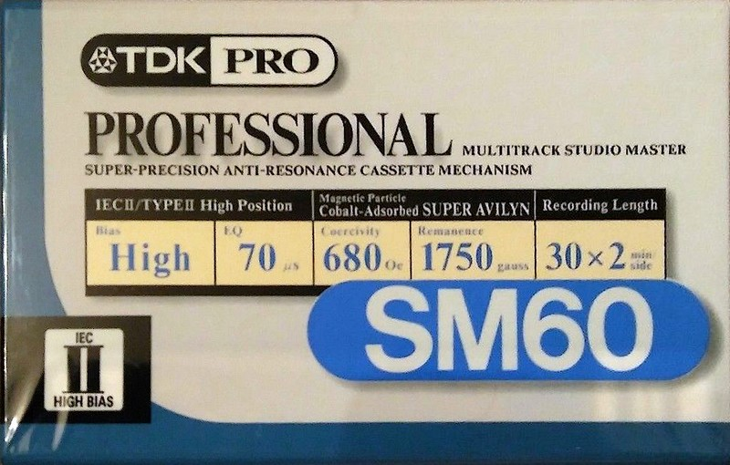 Compact Cassette: TDK  - Professional 60