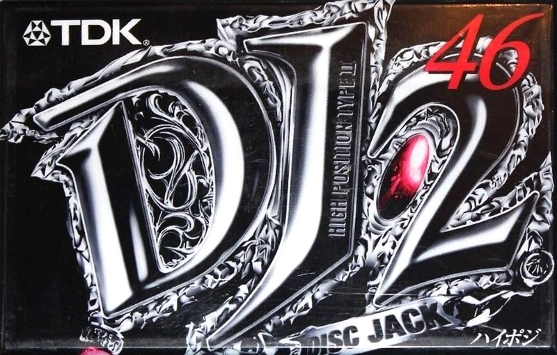 Compact Cassette TDK DJ2 Disc Jack 46 "DJ2-46A" Type II Chrome 1998 Japan