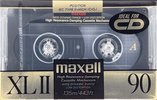 Compact Cassette Maxell XLII 90 Type II Chrome 1990 USA
