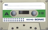 Compact Cassette Echo Sonic 60 Type I Normal Japan