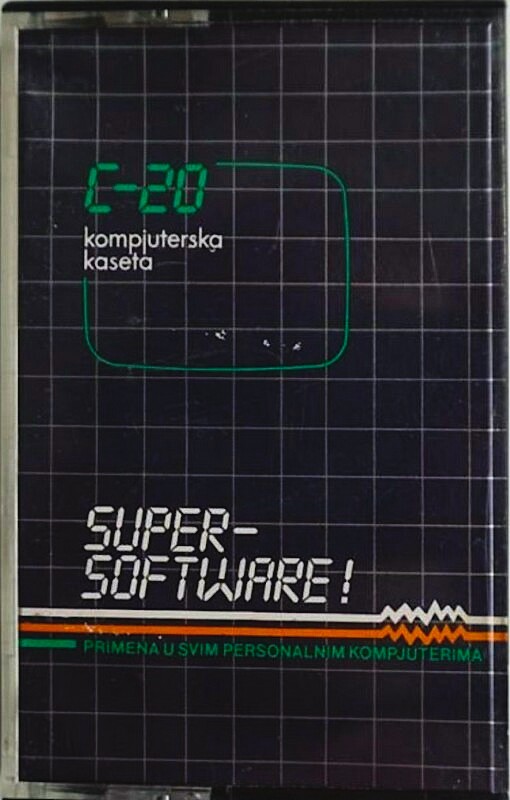 Compact Cassette Super-Sofware 20 Computer Cassette Yugoslavia
