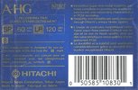 Video8, Hi8, Digital8 Hitachi 60 "Metal A-HG" Type IV Metal 1993 North America