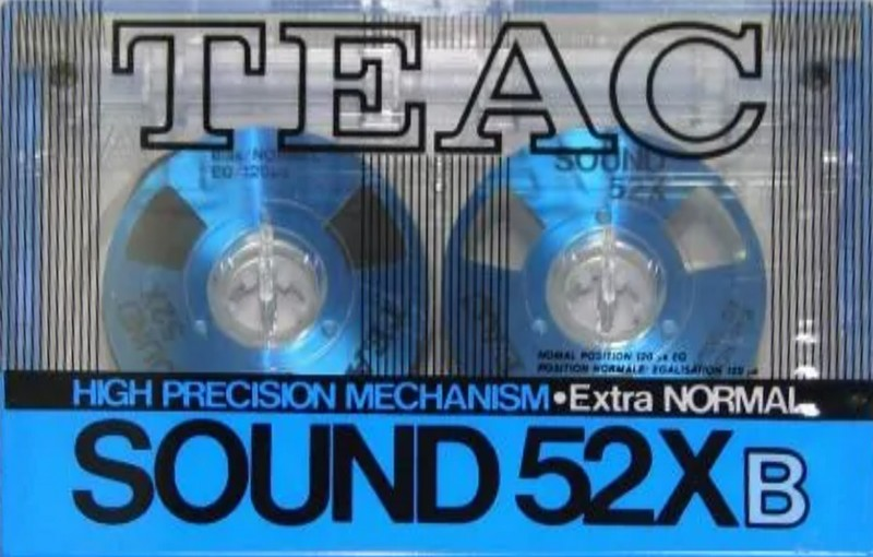 Compact Cassette:  Teac - SOUND 52X 52