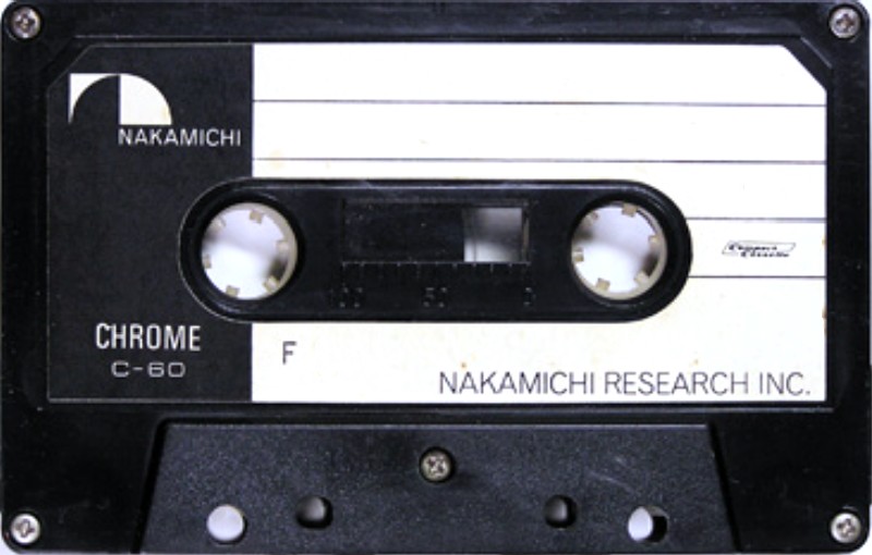 Compact Cassette Nakamichi 60 Type II Chrome 1973 Japan