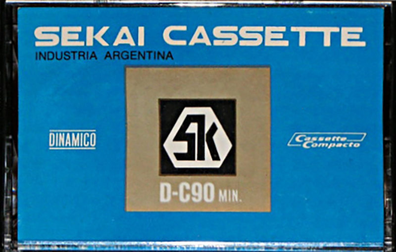 Compact Cassette Sekai D 90 Type I Normal 1973 Latin America