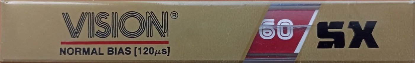 Compact Cassette Vision SX 60 Type I Normal 1982 Europe