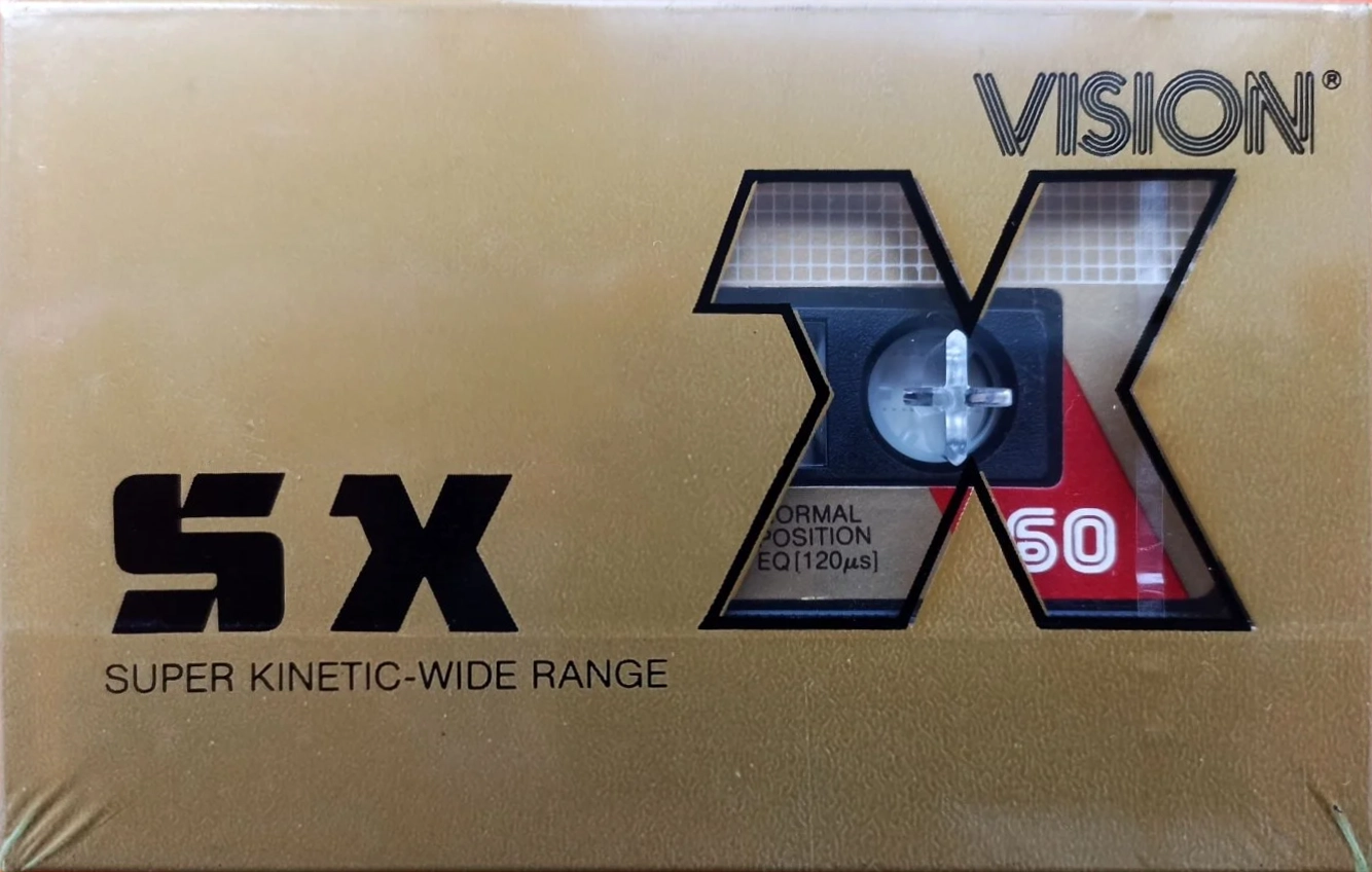 Compact Cassette Vision SX 60 Type I Normal 1982 Europe