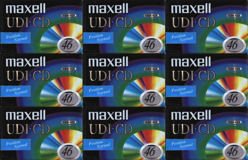 Compact Cassette: Maxell / Hitachi Maxell - UDI-CD 46