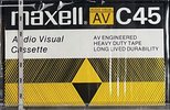 Compact Cassette Maxell AV 45 Type I Normal 1985 USA