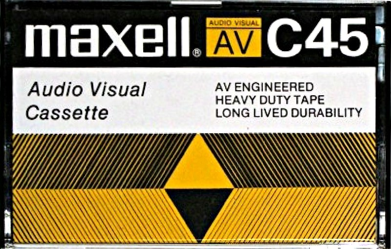 Compact Cassette: Maxell / Hitachi Maxell - AV 45