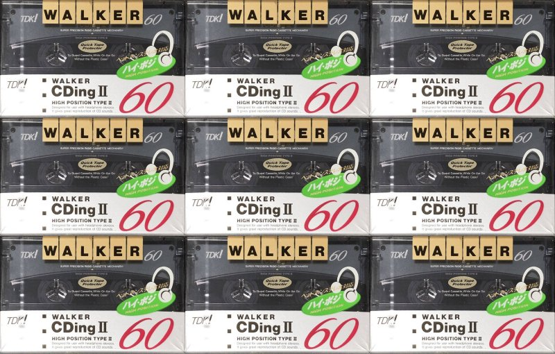 Compact Cassette: TDK  - Walker 60