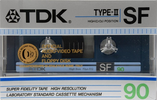 Compact Cassette TDK SF 90 "87 Championships in Athletics Rome, Italy" Type II Chrome 1986 Europe