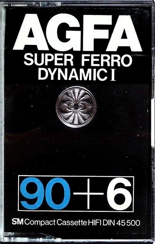 Compact Cassette: AGFA  - Super Ferro Dynamic I 90+6