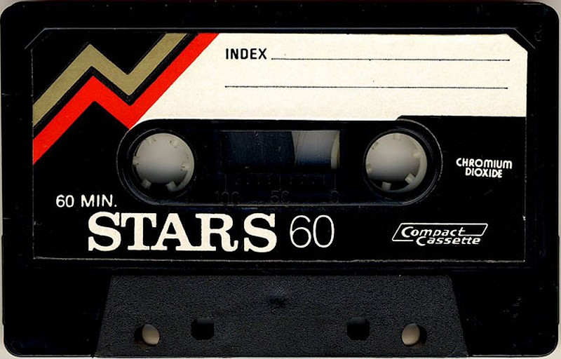 Compact Cassette Stars 60 Type II Chrome Hong Kong