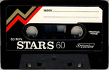 Compact Cassette Stars 60 Type II Chrome Hong Kong