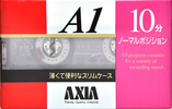Compact Cassette AXIA A1 10 "A1SB 10" Type I Normal 1997 Japan