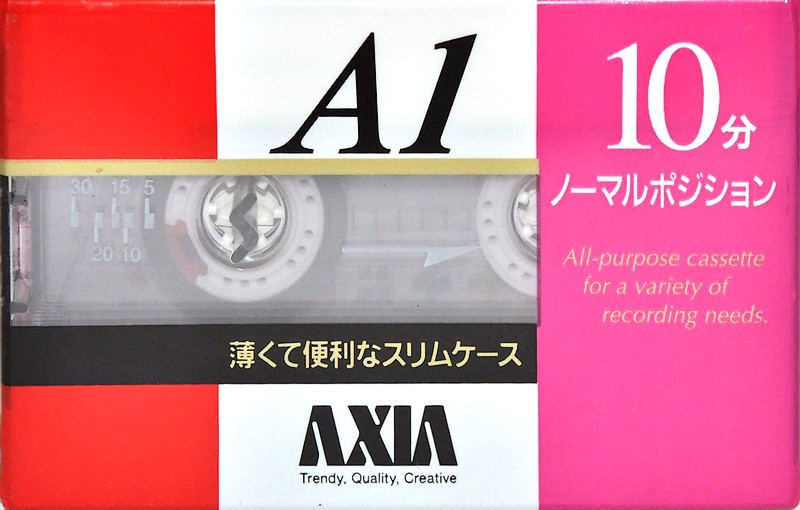 Compact Cassette: FUJI AXIA - A1 10