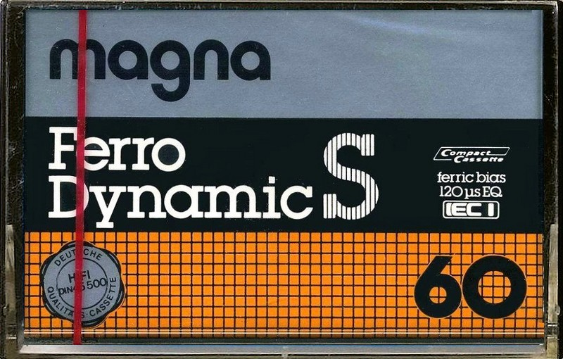 Compact Cassette Magna Ferro Dynamic S 60 Type I Normal 1979 Europe