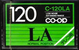 Compact Cassette CO-OP LA 120 Type I Normal 1979 Japan