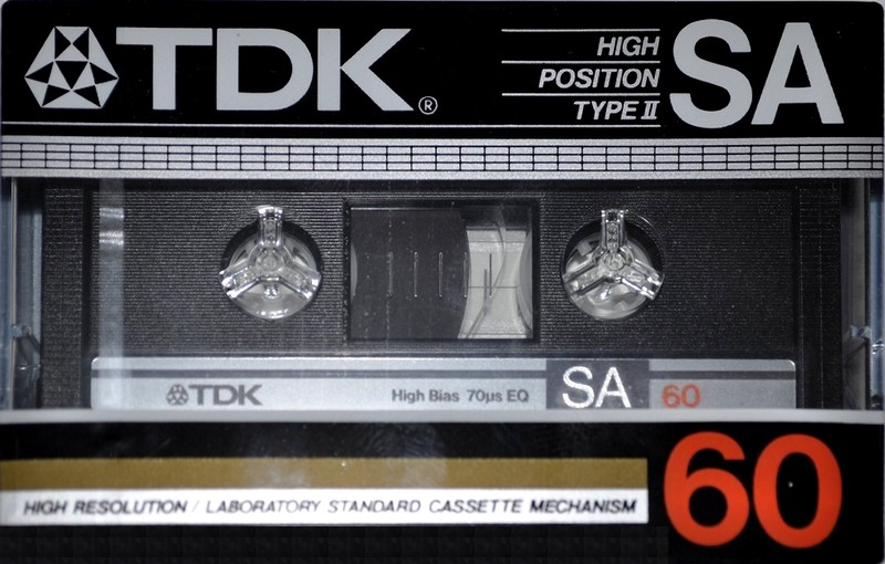 Compact Cassette: TDK  - SA 60