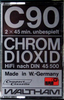 Compact Cassette Waltham 90 Type II Chrome 1979 Germany