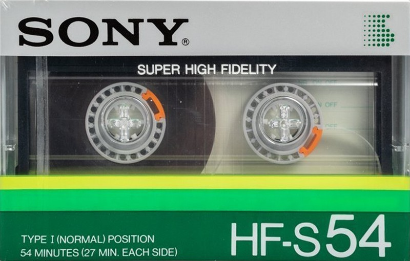 Compact Cassette: Sony  - HF-S 54