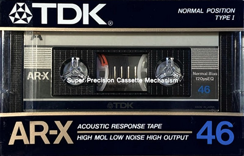 Compact Cassette: TDK  - AR-X 46