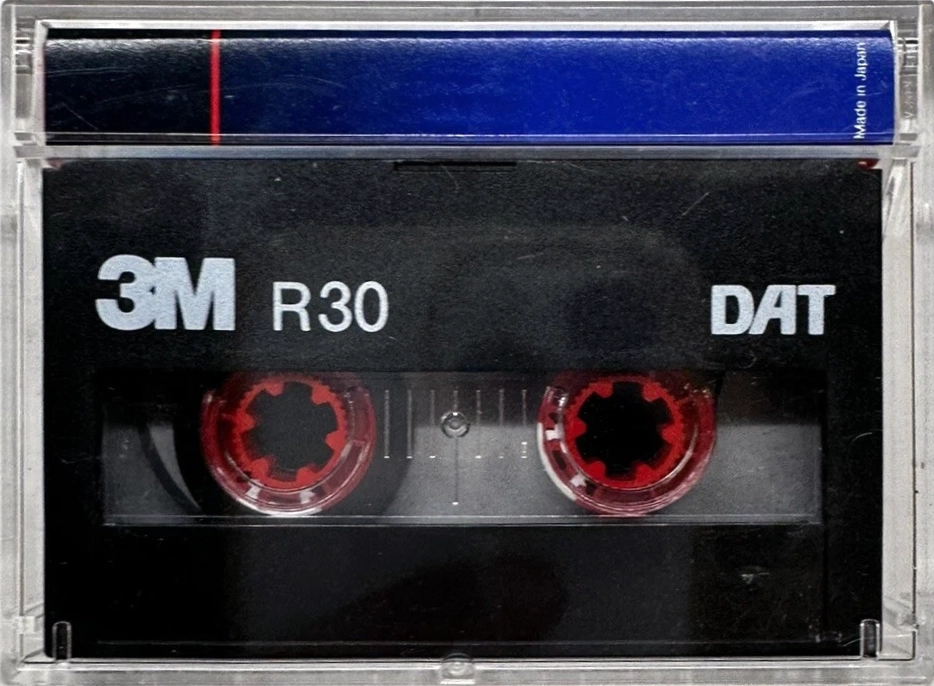 Digital Audio Tape 3M 30 Type IV Metal 1988 North America