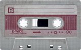 Compact Cassette E-Wide 90 Type I Normal 1989 Hong Kong