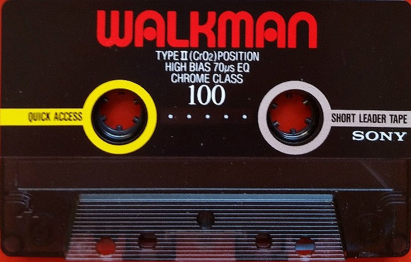 Compact Cassette: Sony  - Walkman 100