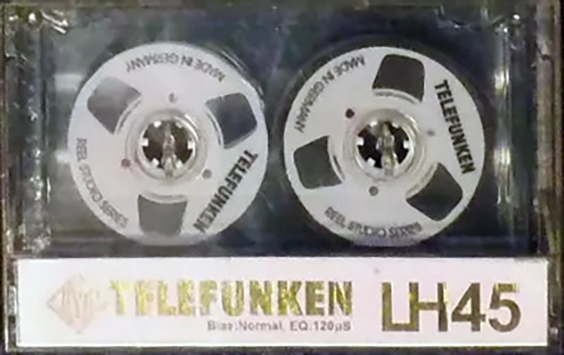 Compact Cassette Telefunken 45 "LH" Type I Normal Germany