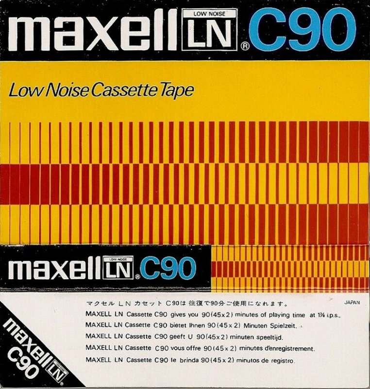 Compact Cassette: Maxell / Hitachi Maxell -  90