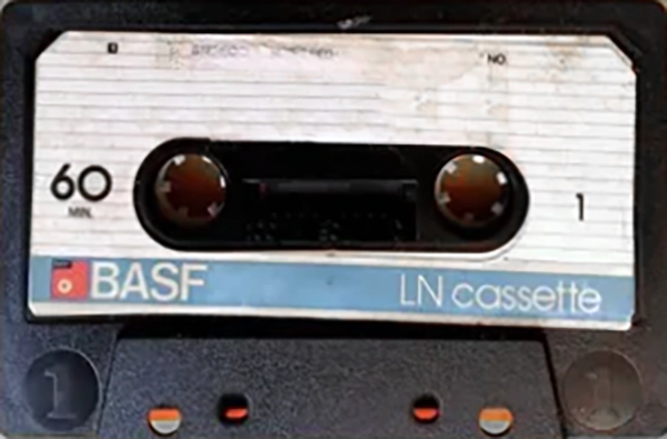 Compact Cassette BASF LN 60 Type I Normal 1975 Latin America