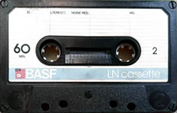 Compact Cassette BASF LN 60 Type I Normal 1975 Latin America