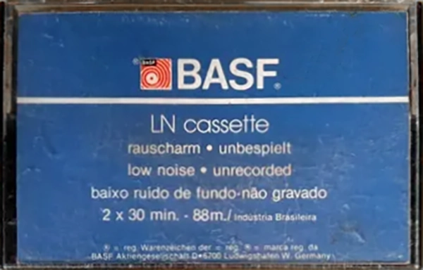 Compact Cassette BASF LN 60 Type I Normal 1975 Latin America
